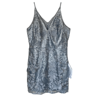 Dress The Population Tatum Sequin Floral 3D Applique Lace Dress NWT Size Large | eBay Dress The Population Tatum Sequin Floral 3D Applique Lace Dress NWT Size Large | eBay