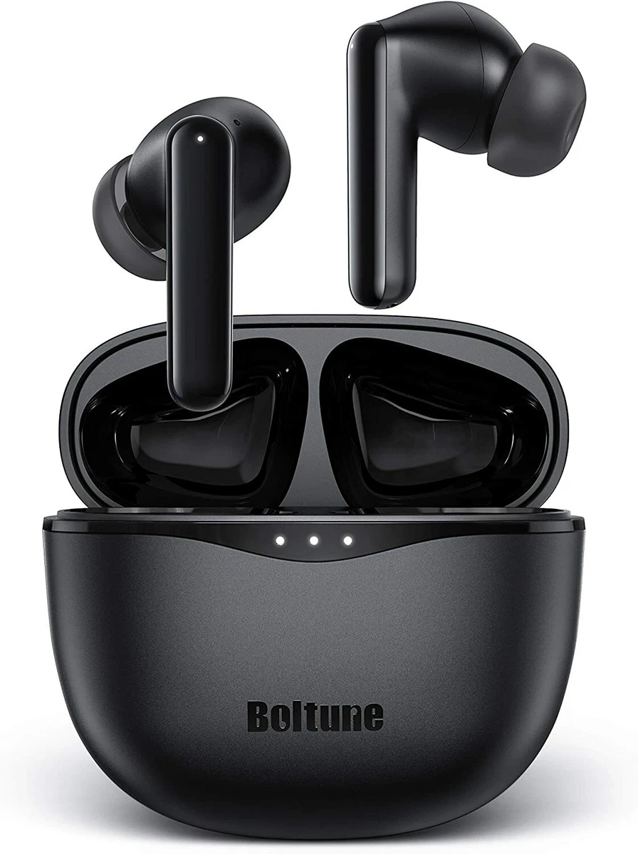 Active noise cancelling headphones boltune bluetooth 5.0 over ear wireless outlet