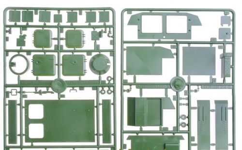 Raupentransporter MT-LBM mit Flakgeschütz ZU-23-2 Maßstab 1/35 Skif 229 - Bild 4 von 5