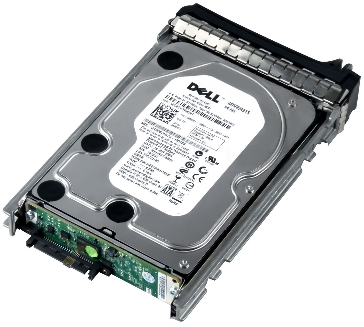 DELL 0M020F 500GB 7.2K 16MB SAS 3.5