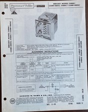 1960 Mercury Car Radio Model 04bm-2 Service Manual