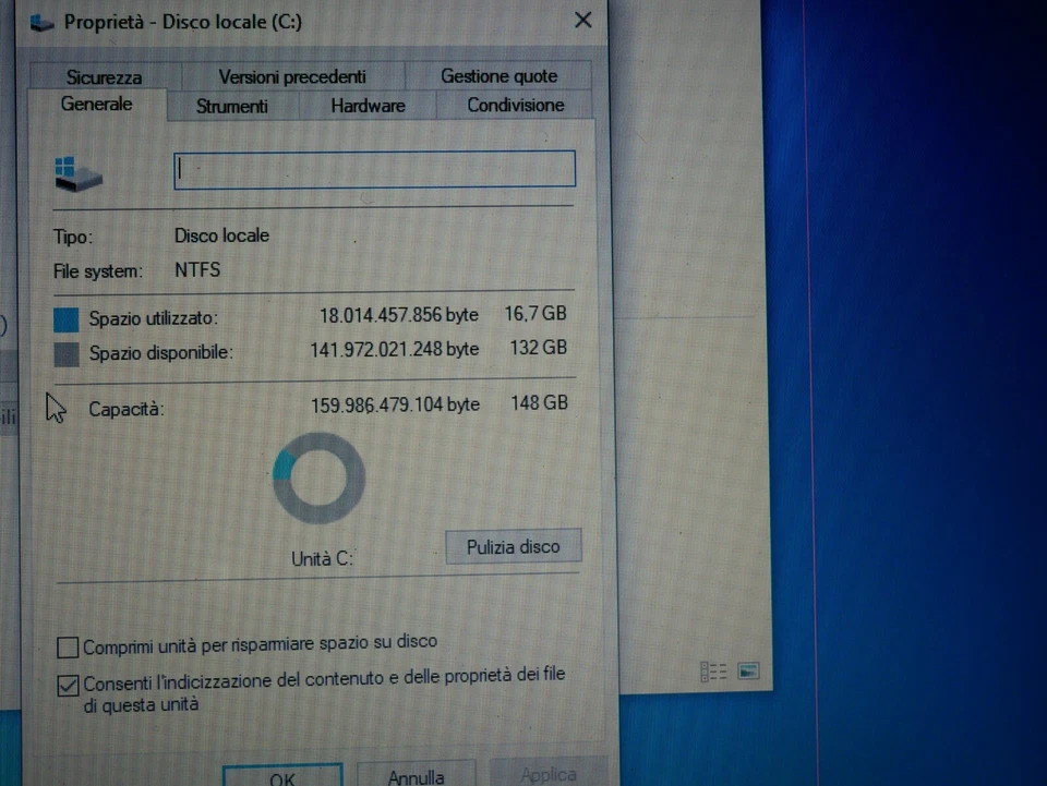 HP Compaq NX7300 2GB RAM 160GB HDD Windows 10 - Immagine 4 di 4