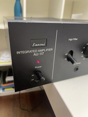 Sansui AU-117 Integrated Amplifier Vintage | eBay