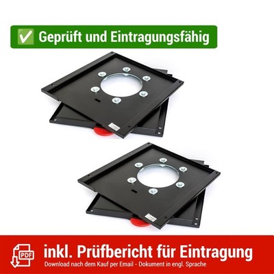 2x Drehkonsole passend für Ford Transit/Tourneo ab 2014- Fahrer-/Beifahrerseite