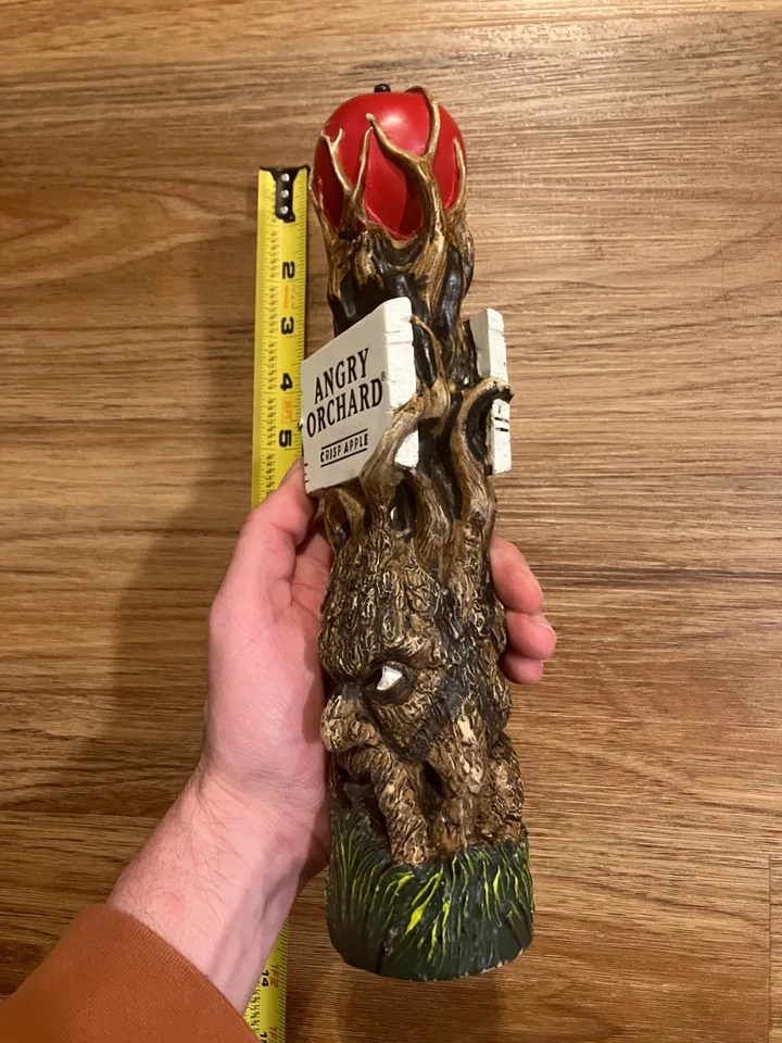 Angry Orchard Beer Tap Handle Knob Top Keg Bar Brewing Tree Hard Apple Cider - Image 4 of 4