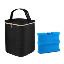 Teamoy Breastmilk Cooler - Bottle Bag for 4 Large 9 Oz Bottles, Perfect for W...