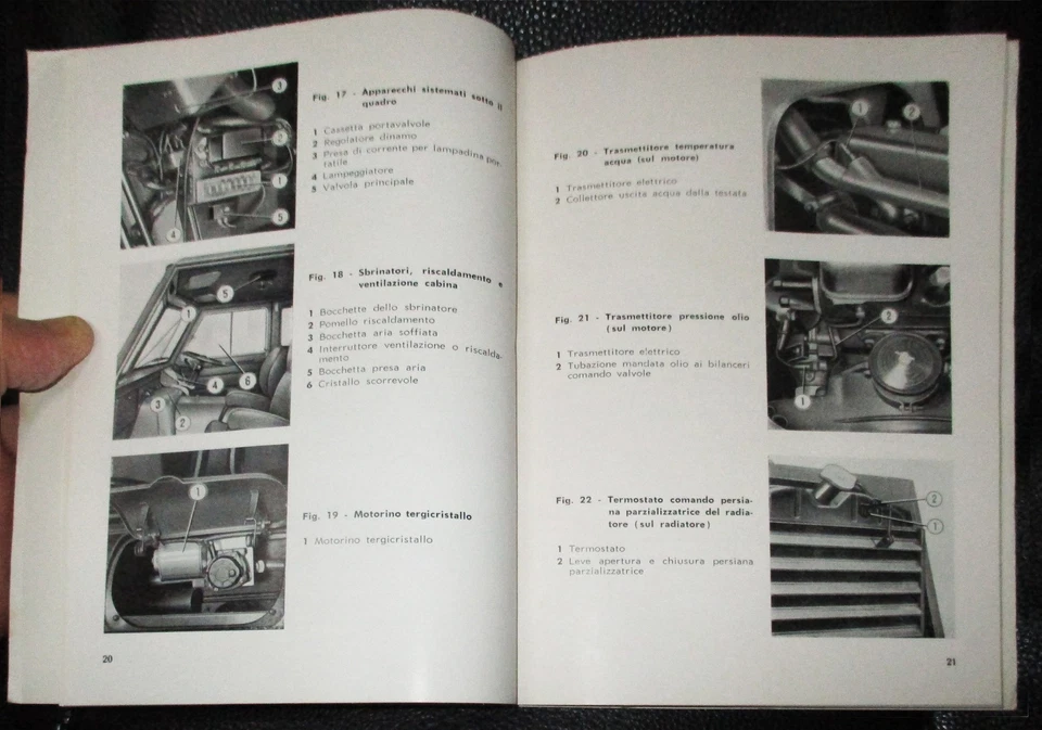MANUALE USO E MANUTENZIONE ORIGINALE CAMION AUTOBIANCHI SCALIGERO 1961 - NOS - Immagine 3 di 4