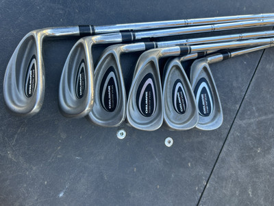 Orlimar TrimeTac Plus Iron Set 7-PW SW GW RH Stiff Steel shafts LOOK!!!!!!!!!