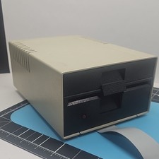 Apple Disk II A2M0003 5.25" Floppy Drive w/ Cable   Untested   Apple II IIe