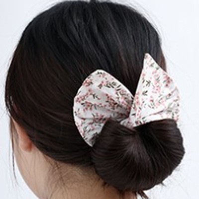 Hair Bun Twister Maker Cute Floral Pattern Einfach Zu Bedienende Portable La FOY