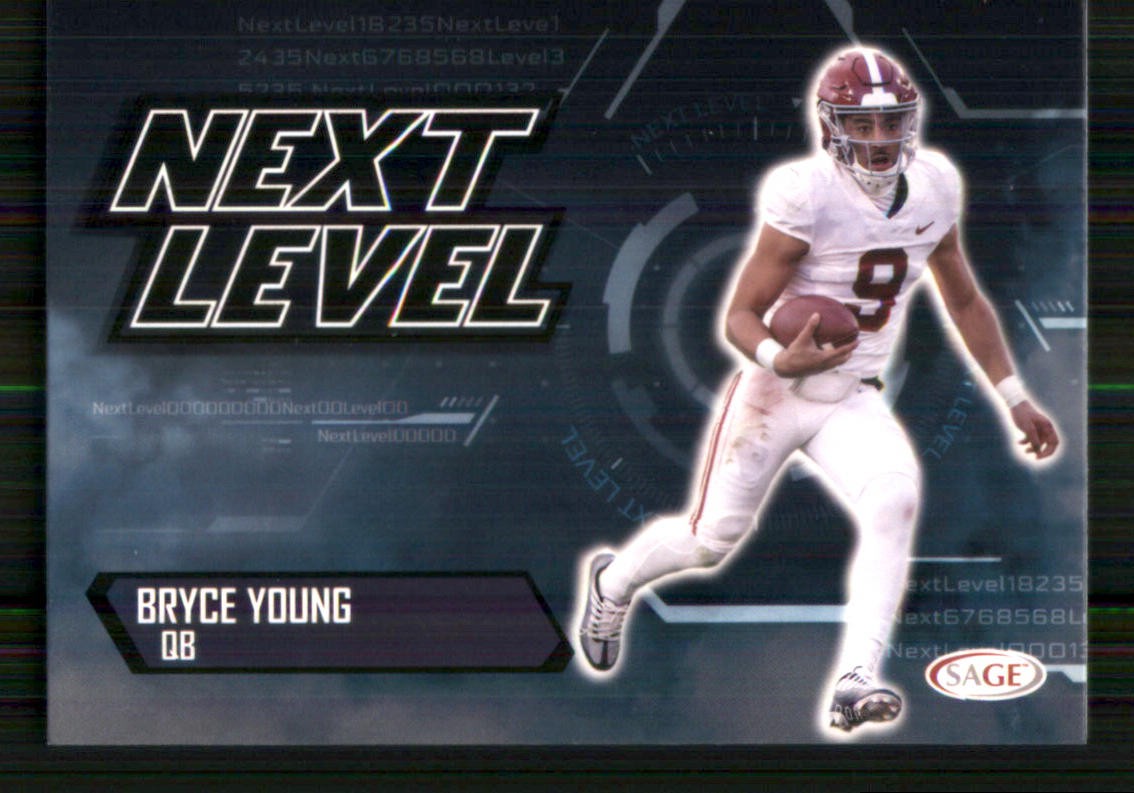 2023 SAGE HIT #199 Bryce Young Alabama Crimson Tide 11710