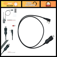 Universal USB Programming Cable for Baofeng Kenwood Radios - Plug  Play, Easy S