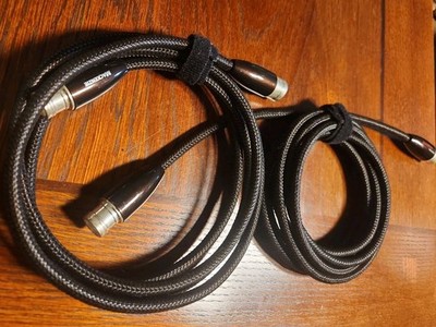 Audioquest Mackenzie 3m and 2m XLR