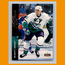 Steve Rucchin Rookie #480 1994-95 Upper Deck Anaheim Mighty Ducks Hockey Card