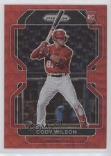 2022 Panini Prizm Red Wave Prizm 7/99 Cody Wilson #94 0c2