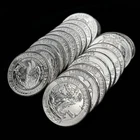 Tube Of (20) 1 Oz Walking Liberty 1/2 Dollar .999 Silver Rounds, Sigma Tested