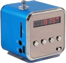 Mini Speaker Music FM Radio PC Fashion Support Portable Stereo cd Player