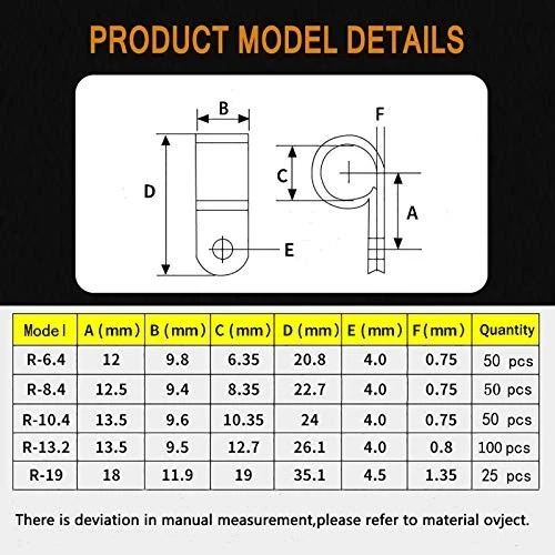 555 Piezas Clips de Alambre de Nylon con Tornillos - 5 Tamaños para Gestión de Cables - Blanco Rápido Foto 4 de 4
