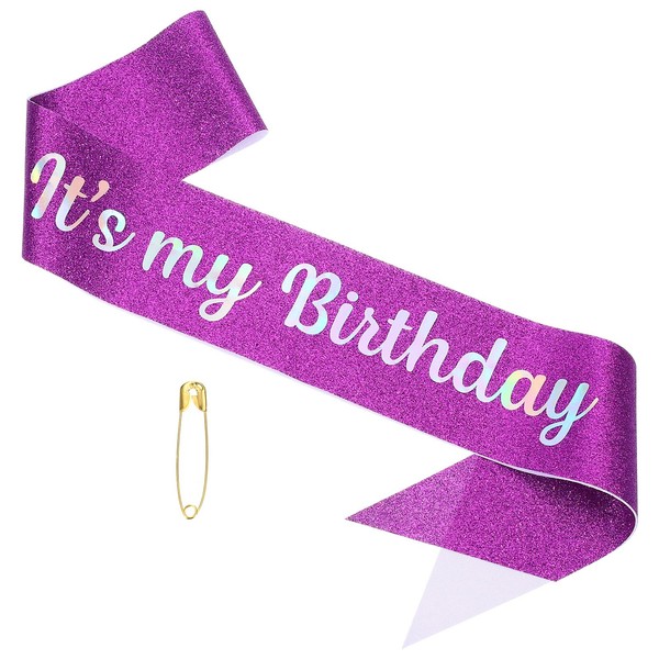 Es Ist Mein Geburtstag SchäRpe, Glitzernde Fantasy-GeburtstagsschäRpe-image