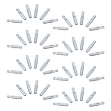 50pcs Rain Umbrella Tail Beads - 2mm Hole Diameter Plastic Umbrella Bone Covers