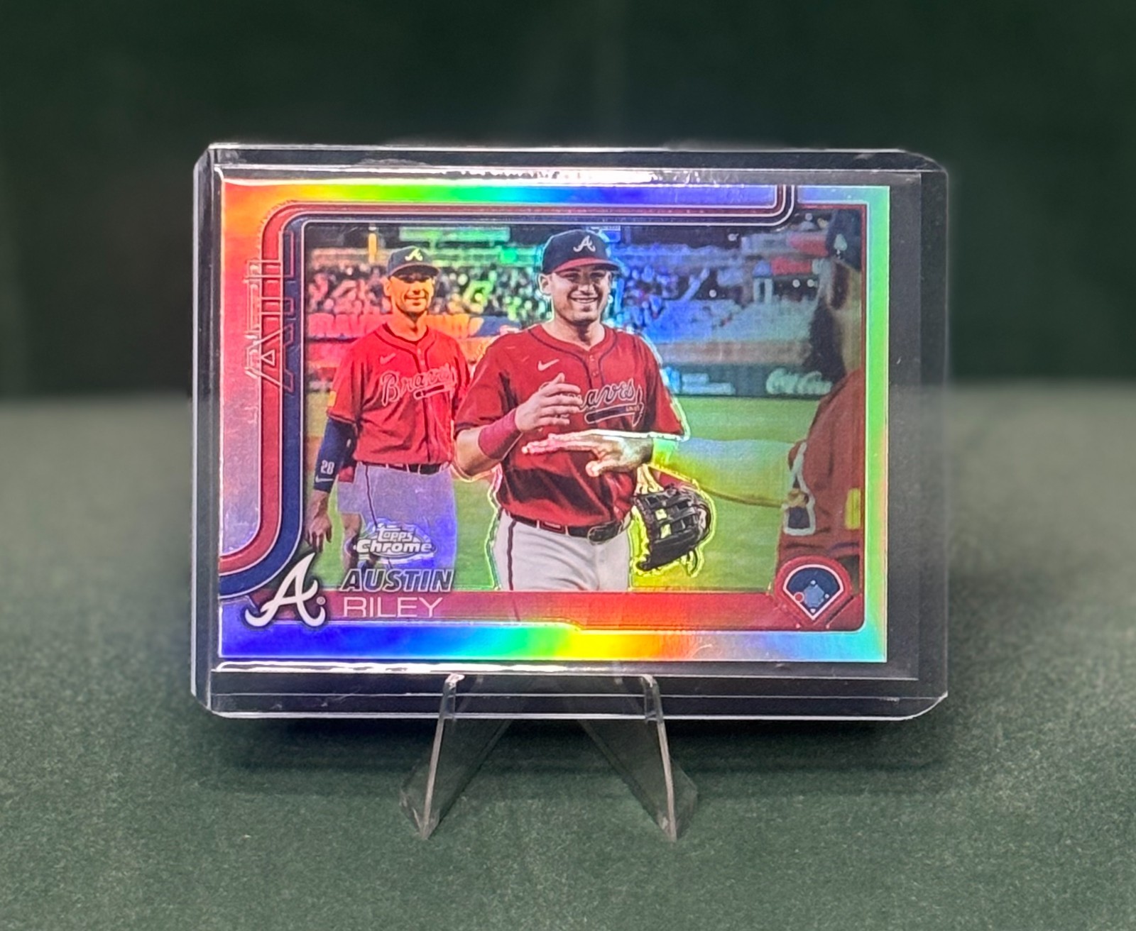 2025 Topps Chrome - Austin Riley Image Variation Refractor #206