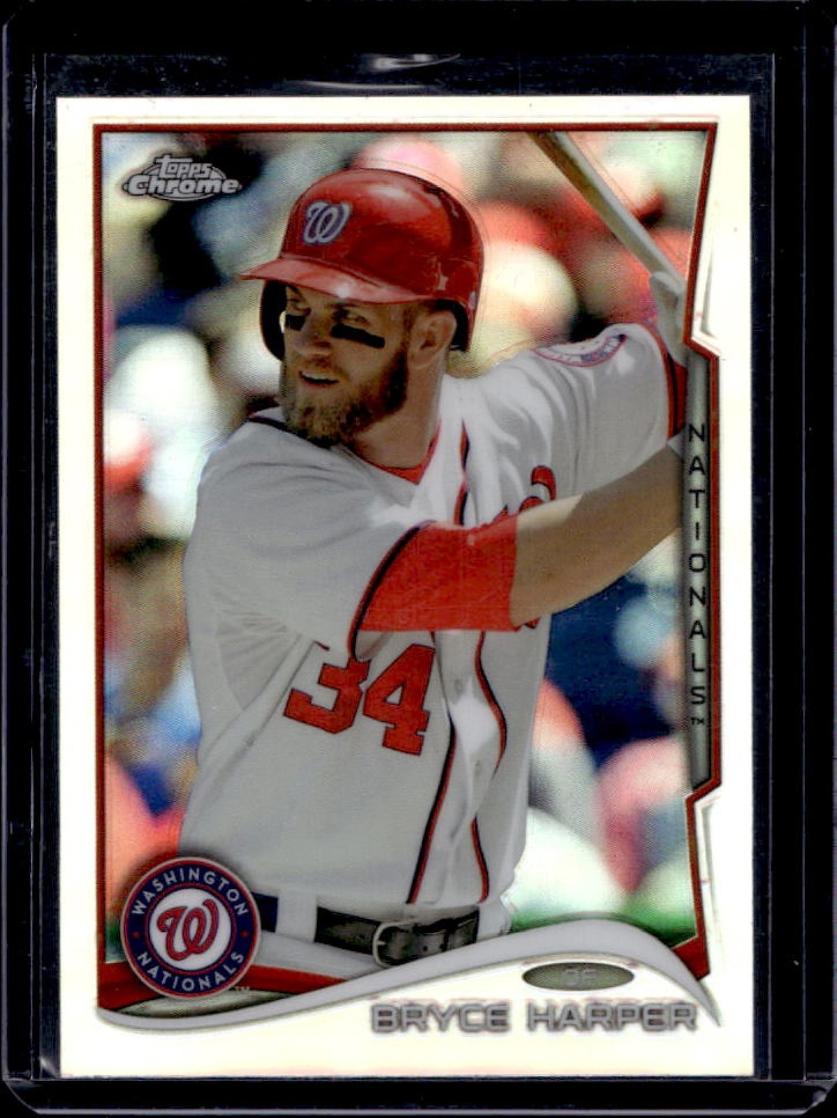 2014 Topps Chrome Bryce Harper Refractor #150 Nationals