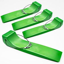 4 Pack Tire Skates For Tow Truck Wrecker Heavy Duty Machinery Skates 4000 Lbs L