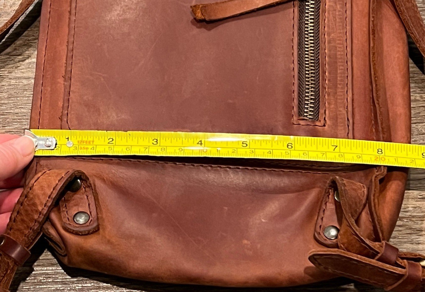 Hand-Crafted Leather Backpack Custom Monogram Eng… - image 22