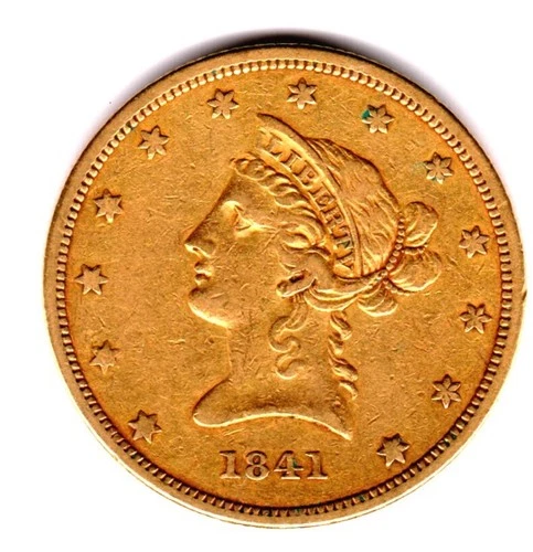 1841-P Liberty Eagle — photo from the most recent tracked eBay sale