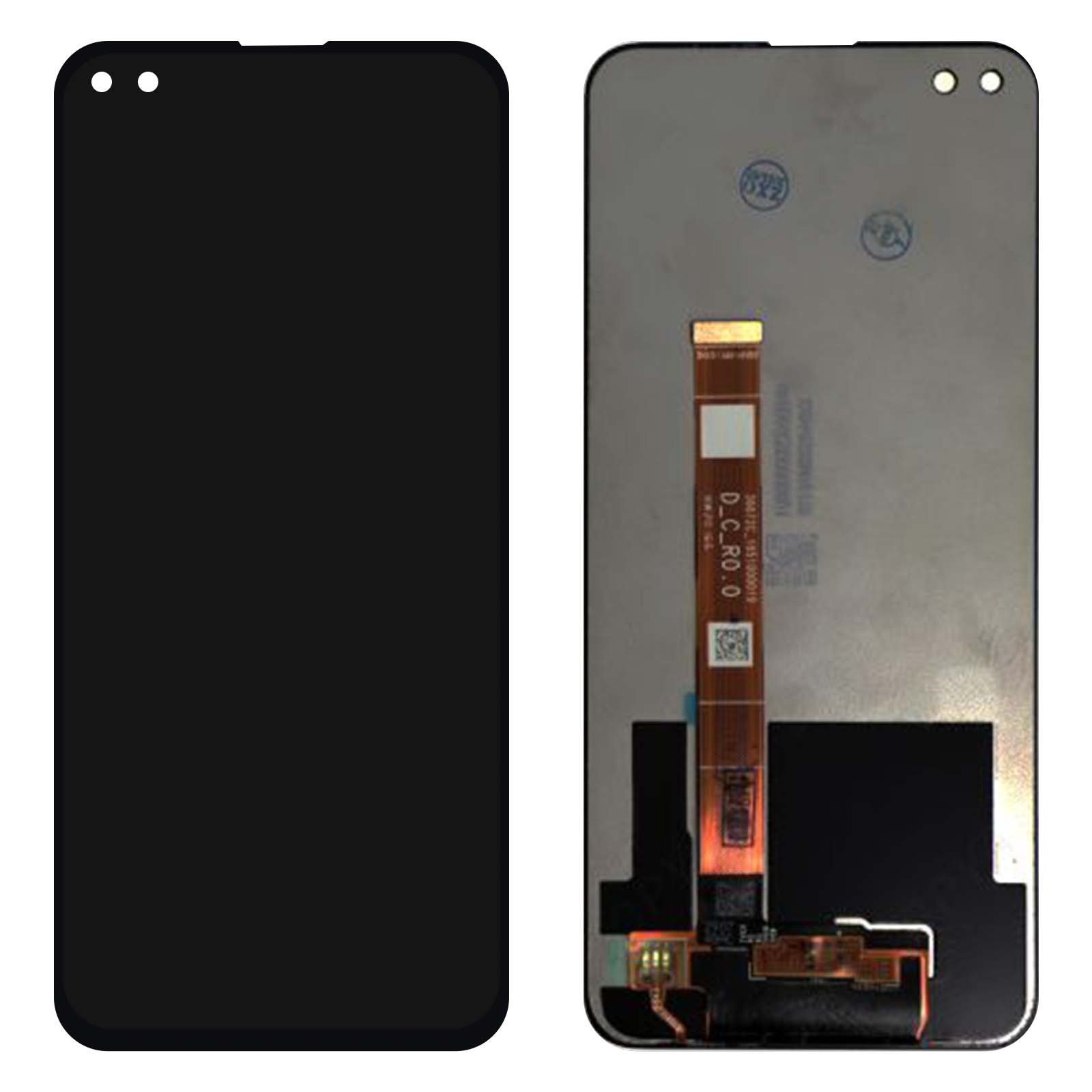 Bloc complet Oppo Reno 4Z pour remplacer un afficheur tactile défectueux et retrouver vos applis