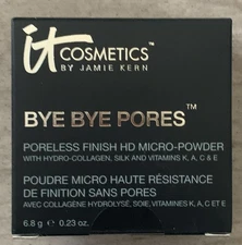 IT Cosmetics Bye Bye Pores Poreless Finish HD Micro-Powder Translucent 6.8g BNIB