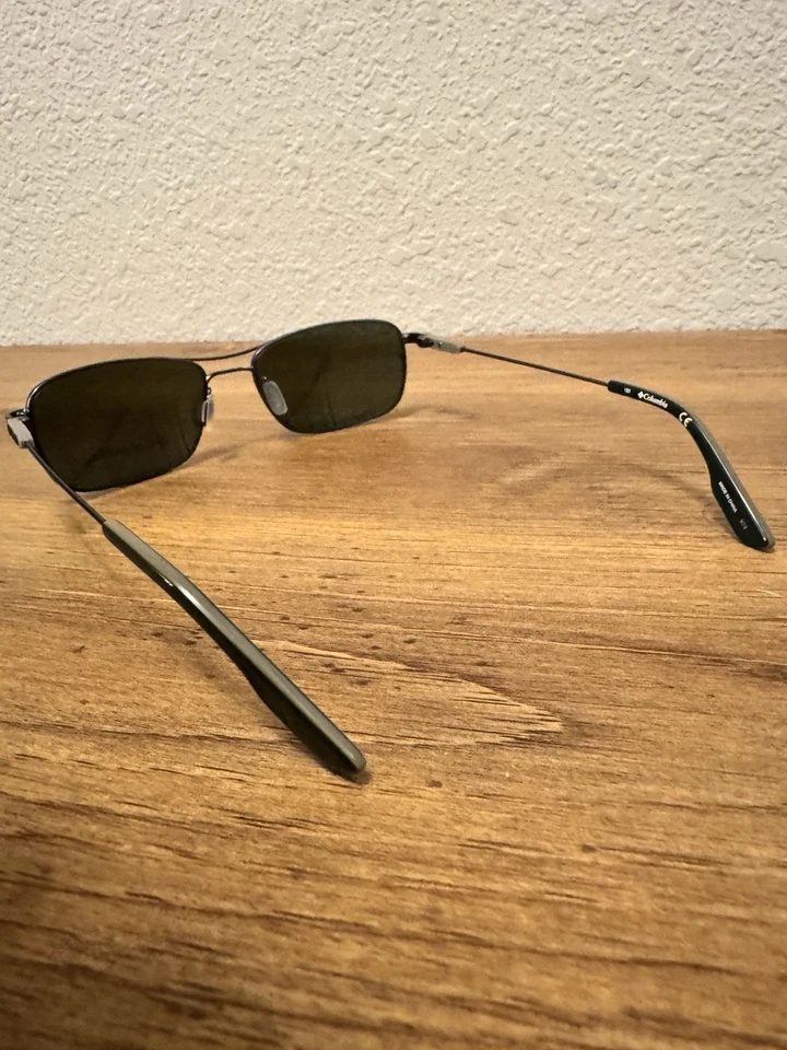 NUEVO Gafas de sol Columbia C 116S 074 mate Gunmetal PILOT PEAK con lentes verdes Foto 4 de 4
