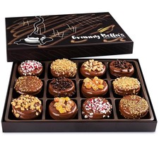 Chocolate Gift Baskets, Holiday Gourmet Covered Cookies, Prime Candy
