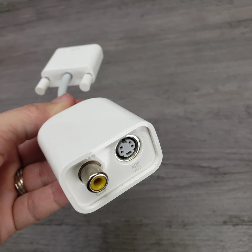 Genuine Apple DVI to Video Adapter M9267G  Composite / RCA & S-Video QUICK SHIP - Image 3 of 4
