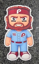 Calcomanía/pegatina temática resistente al agua Philadelphia Phillies Brandon Marsh LIL Guyz