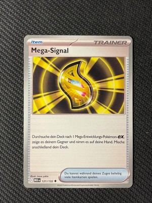 Mega Signal 121/132 Uncommon Mega Evolution Pokemon DE