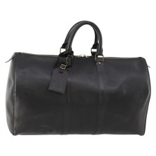 Borsa Louis Vuitton Epi Keepall 45 Boston nera M42972 LV originale 169813