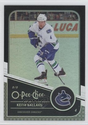 2011-12 O-Pee-Chee Rainbow Foil Black Border 16/100 Keith Ballard #356 0a4