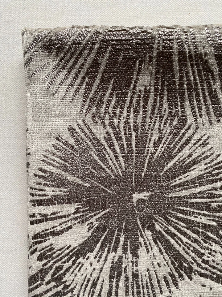 Kravet Couture Sue Firestone Affluence Oxide Designer Fabric Remnant 24x24" - Image 2 of 3