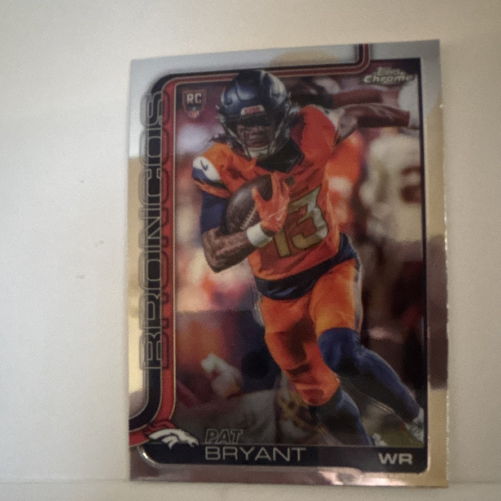 Panini Prizm 2025 Pat Bryant Rookie #366 Denver Broncos NFL Football Card