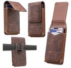 Men Cell Phone Belt Pack Bag Loop Waist Holster Pouch Case​ Leather Wallet Cover