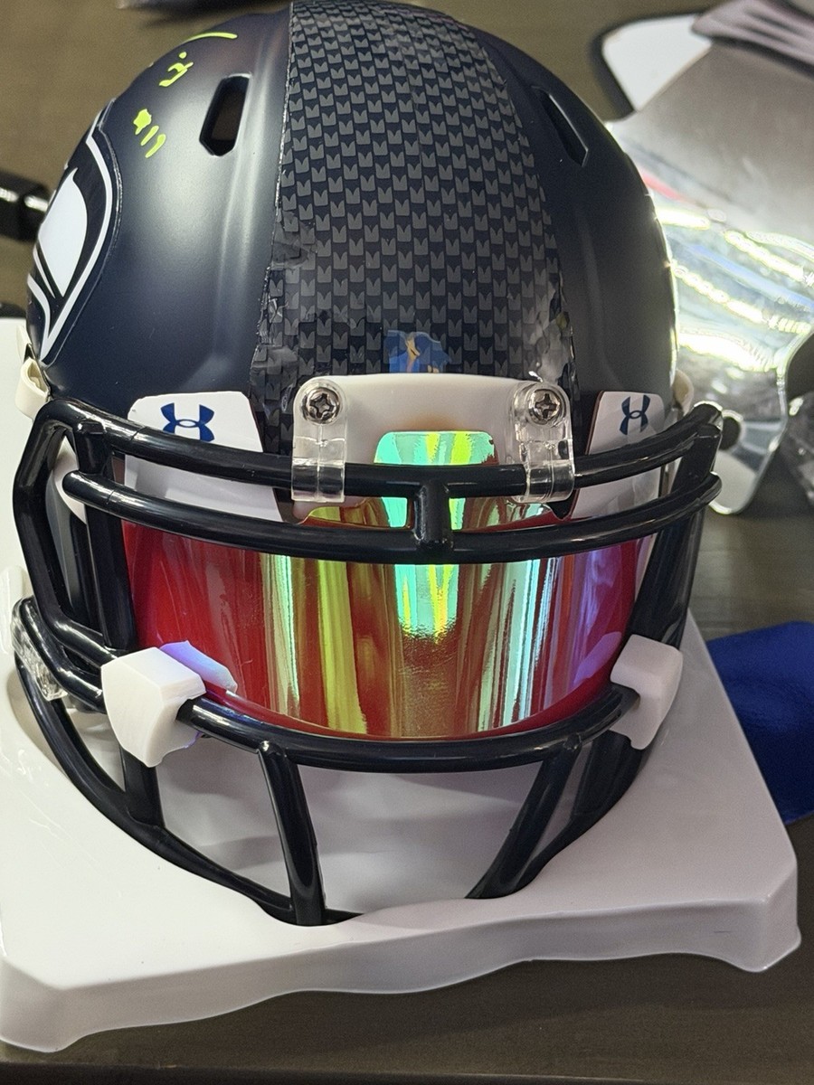 Jaxon Smith Njigba Signed Seattle Seahawks Mini Helmet Fanatics w