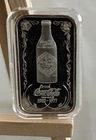 Rare 75th Anniversary 1 Oz Coca Cola Silver Bar Huntsville Cola Clan