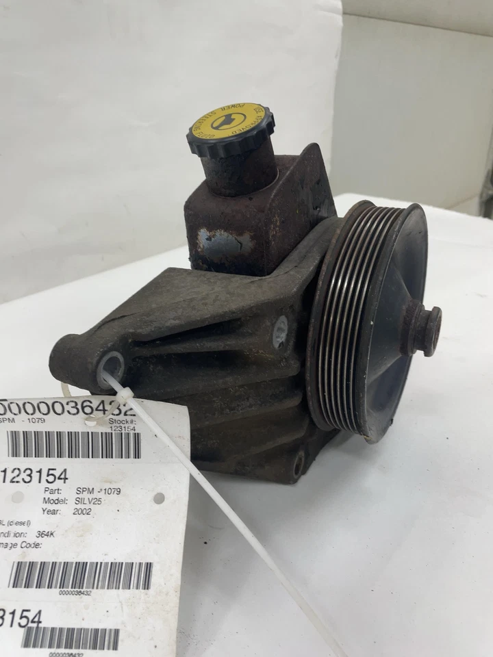 2001-07 Chevrolet Silverado 2500 Power Steering Pump/motor 6.6l (diesel) - Image 3 of 4
