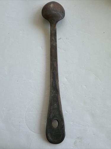 Vintage Antique WB/ W 13.5” Metal Serving Spoon - Picture 2 of 4