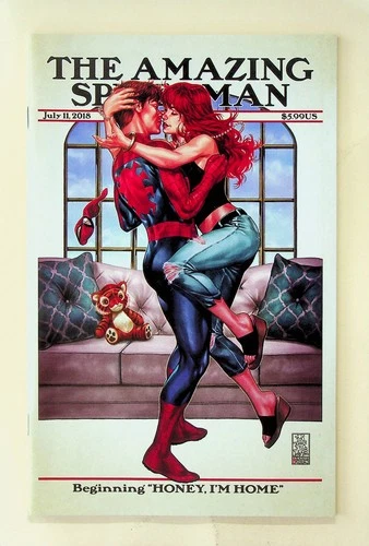 Amazing Spider-Man #1 - Brooks Variant Cover D - (Jul 2018, Marvel) - Near Mint