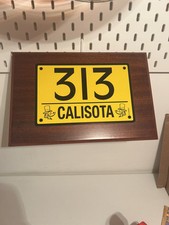 TARGA 313 CALISOTA DISNEY TOPOLINO 2007 AUTO PAPERINO GADGET