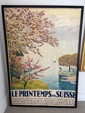Original Emil Cardinaux 1877-1936 Spring In Wolfsburg Switzerland Original Emil Cardinaux 1877-1936 Spring In Wolfsburg Switzerland