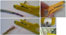 Lot10 UTP cable Stripper 110 Punch Down network/keystone insertion Tool SHdisc Y