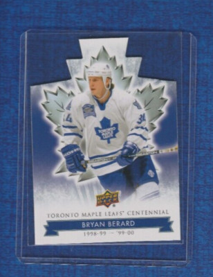 2017 Toronto Maple Leafs Centennial DIE-CUT # 16 Bryan Berard